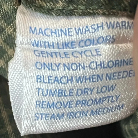 Southern Tide Button Down Shirt Men's Sz LG Green Plaid Classic Fit Work Wear. - Picture 5 of 5